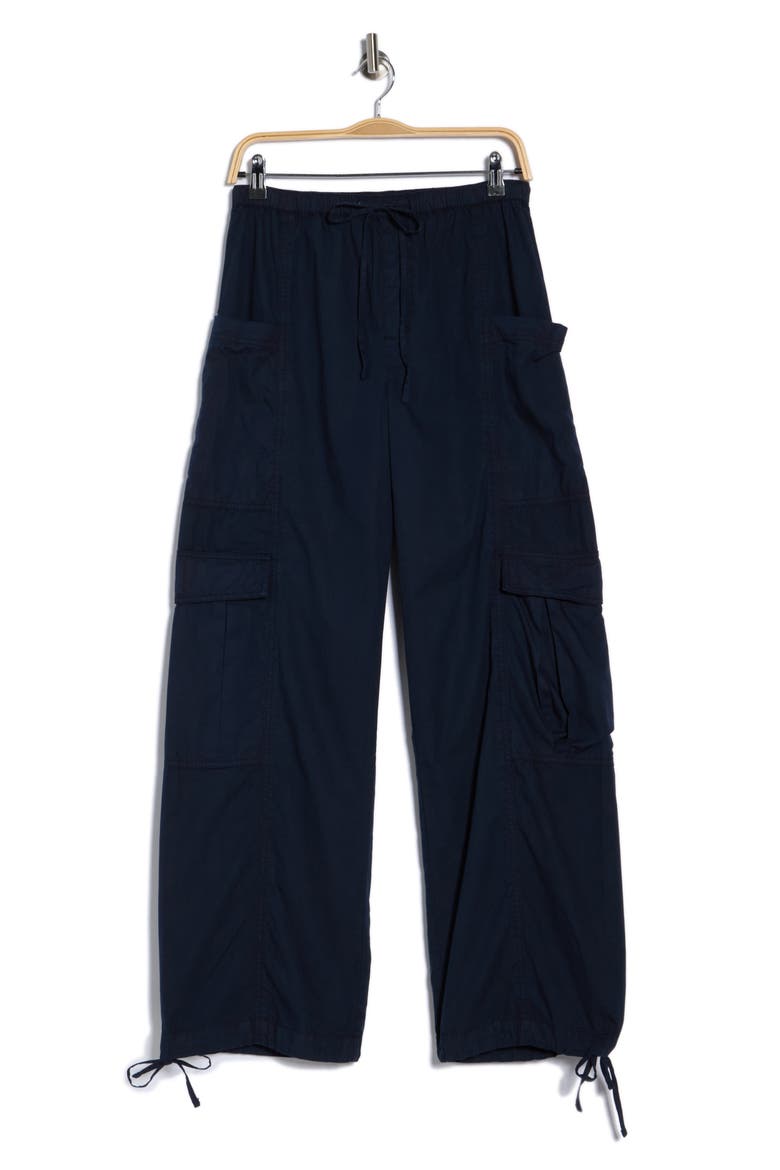 Canopy Cotton Cargo Pants, Alternate, color, NAVY BLUE REFLECTION