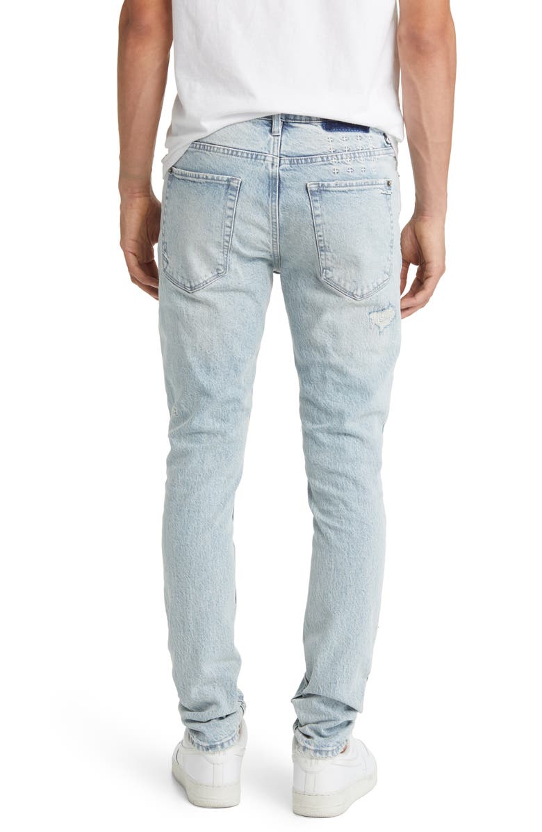 Ksubi Van Winkle Tricks Ripped Skinny Jeans, Alternate, color, 