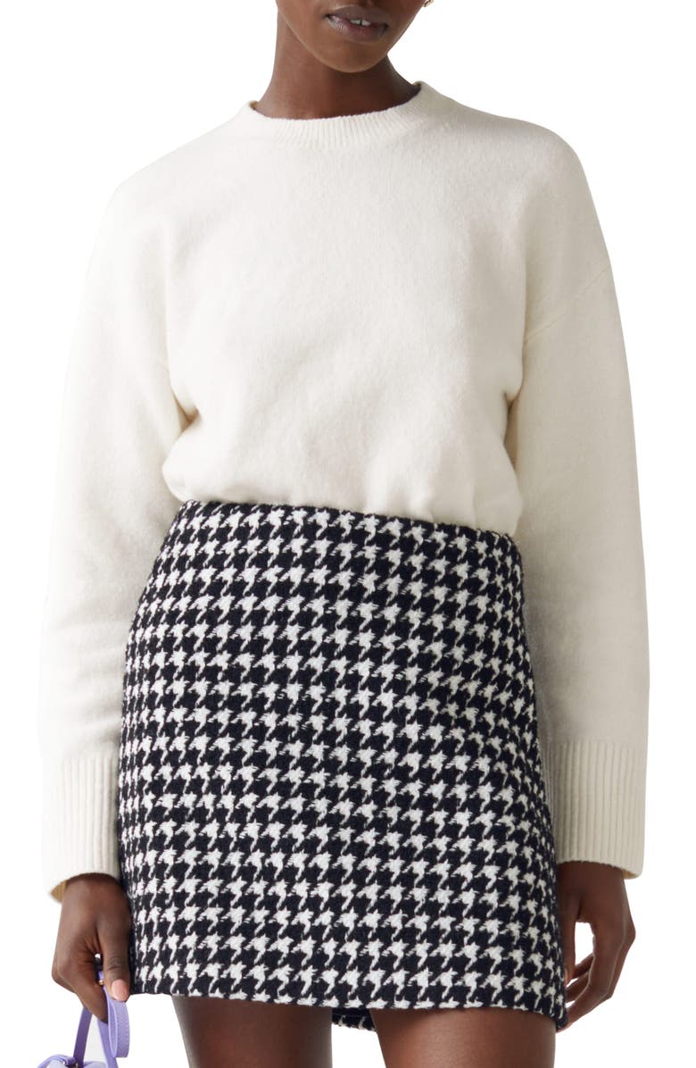 & Other Stories Crewneck Sweater, Main, color, Off White