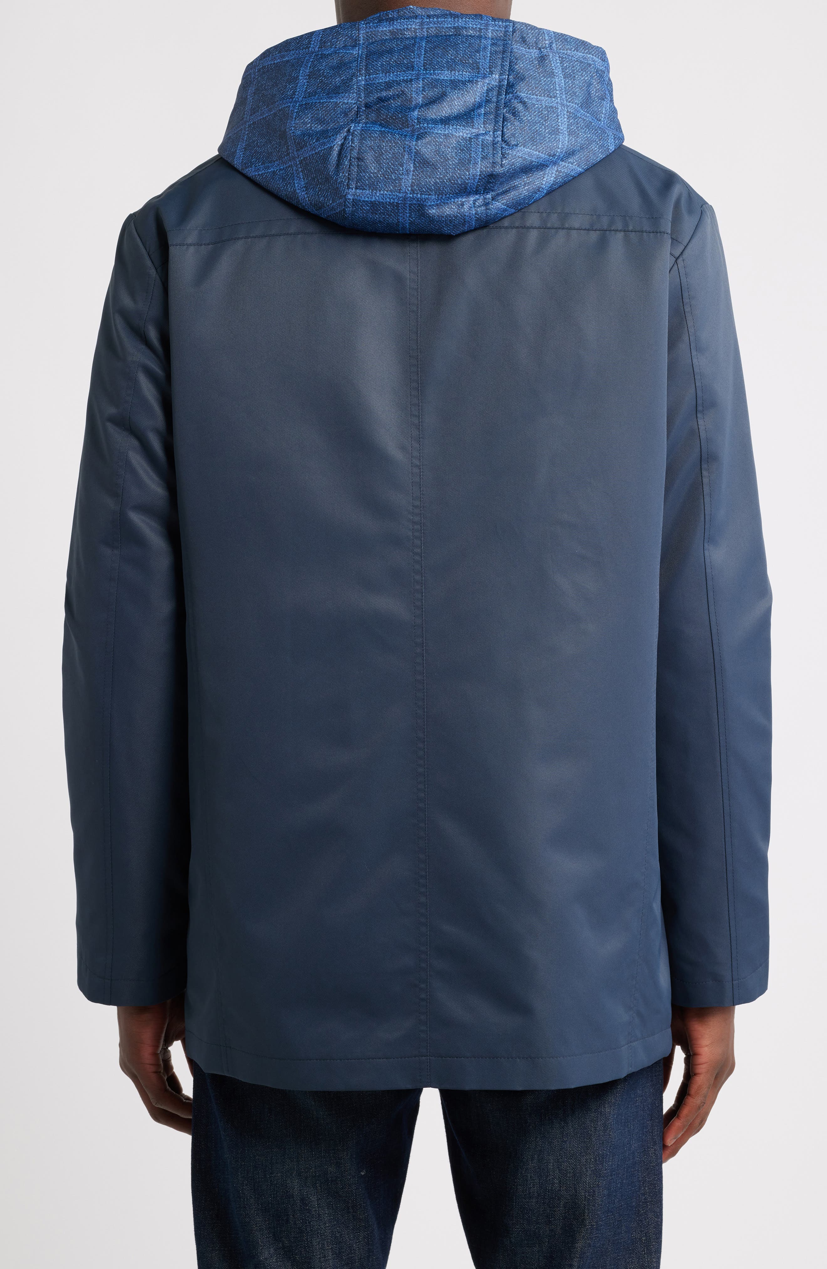 Upton Water Resistant Raincoat with Removable Liner - image 2