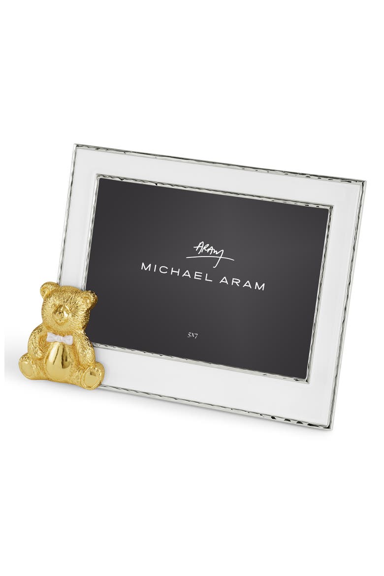 Teddy 5x7 Picture Frame, Alternate, color, WHITE