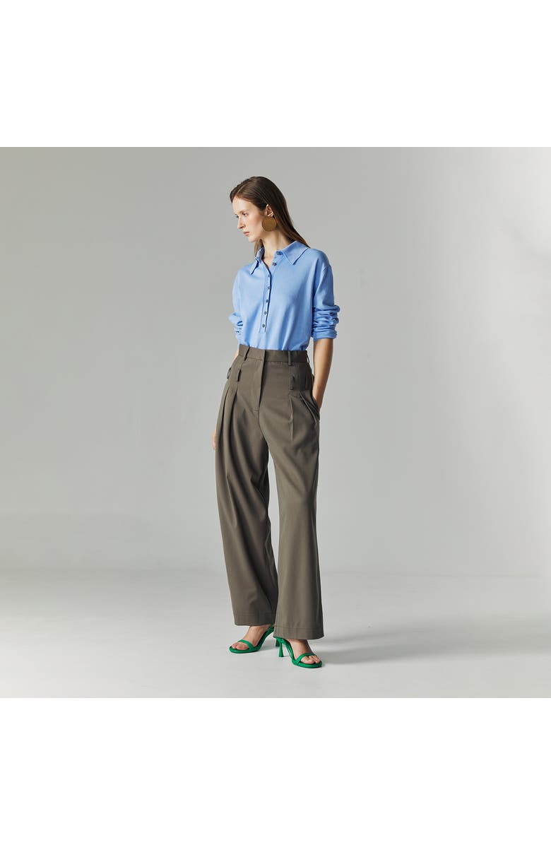 ATS Nara Knit Top, Alternate, color, Blue