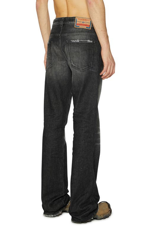 Diesel 1998 D-buck 09l50 Bootcut Jeans In Black/denim