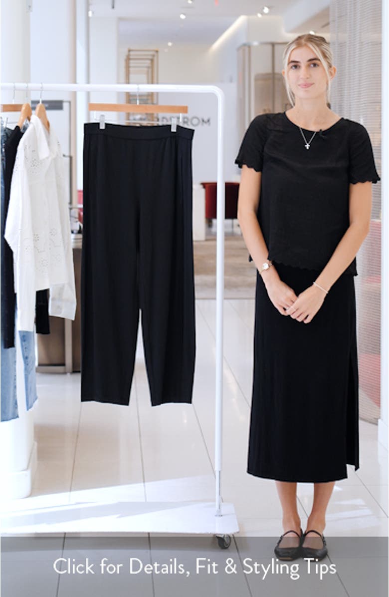 Jersey Ankle Lantern Pants, sales video thumbnail