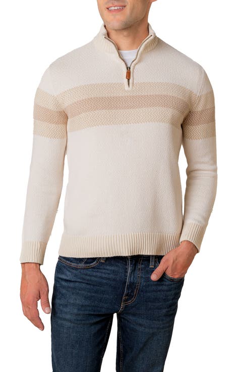 Organic Half Zip Pullover Sweater