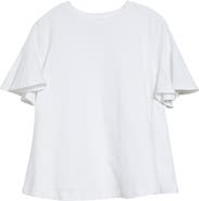 Cinq à Sept Jane Ruffle Sleeve T-Shirt
