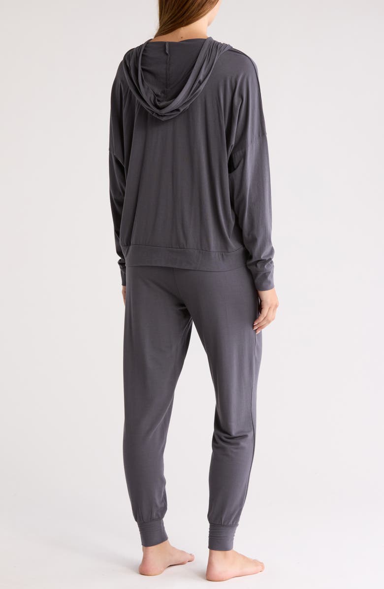 Honeydew Travel Light Hoodie Pajamas, Alternate, color, 