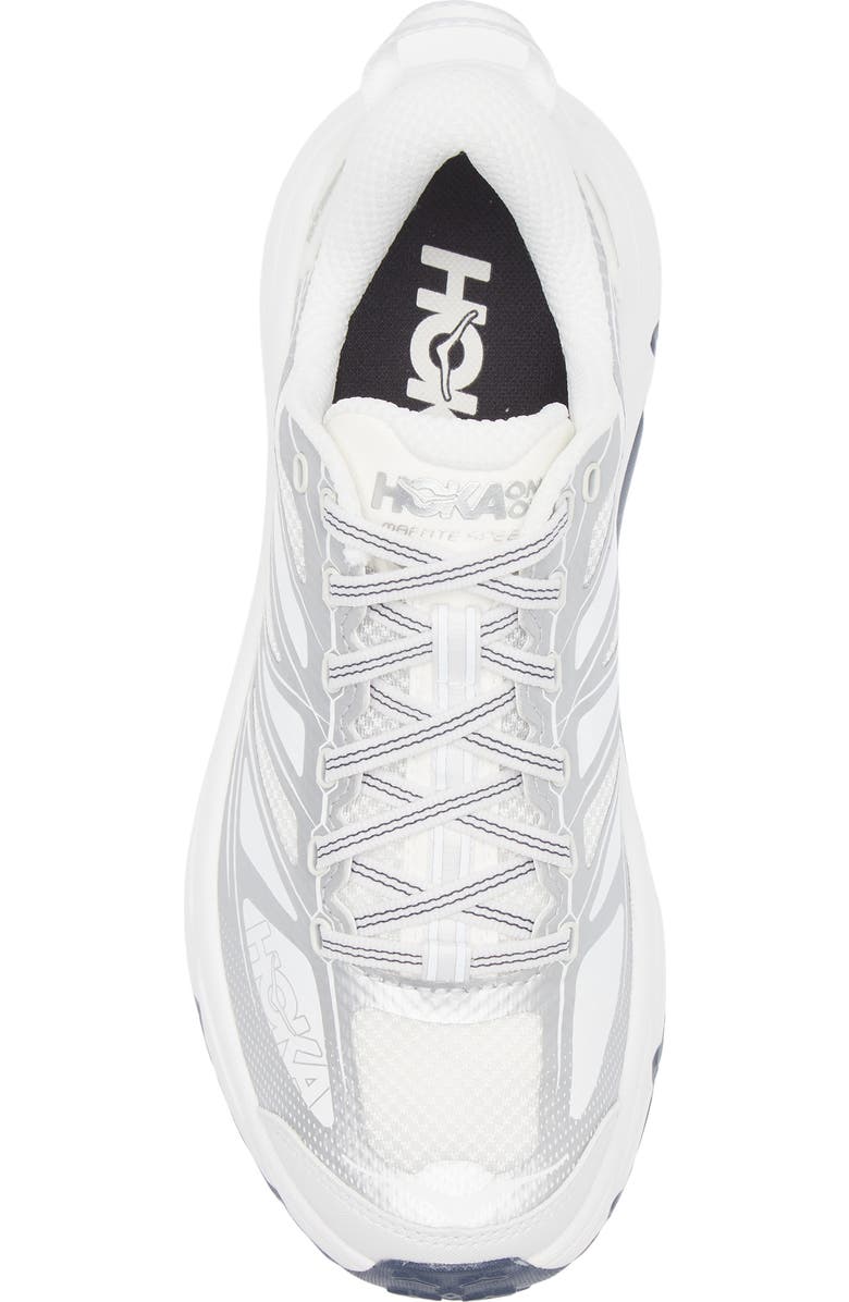 HOKA Gender Inclusive Mafate Speed 2 Sneaker, Alternate, color, White / Silver