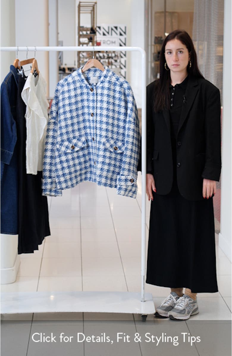 The Timeless Houndstooth Tweed Jacket, sales video thumbnail