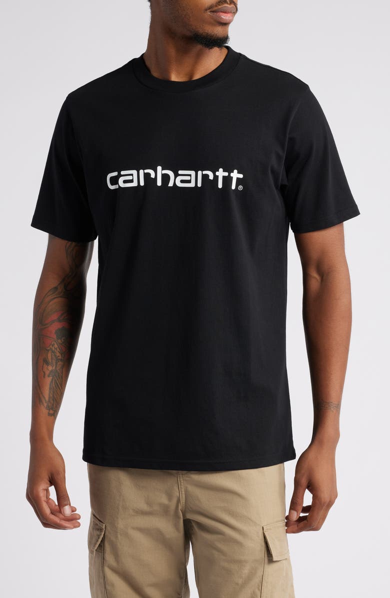 Carhartt Work In Progress Script Logo Graphic T-Shirt, Main, color,
