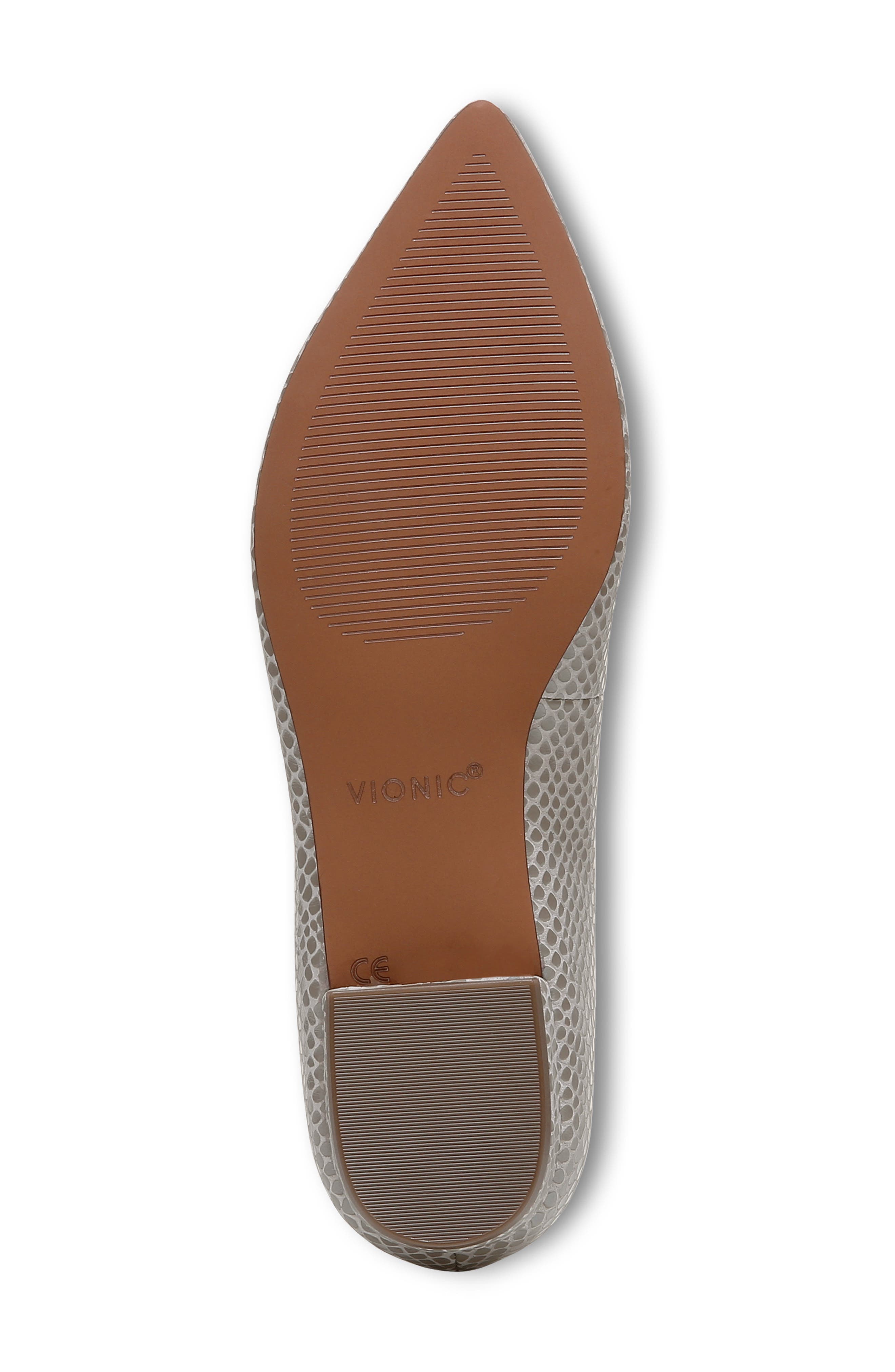 Vionic Lena Pointed Toe Flat, Alternate, color, 