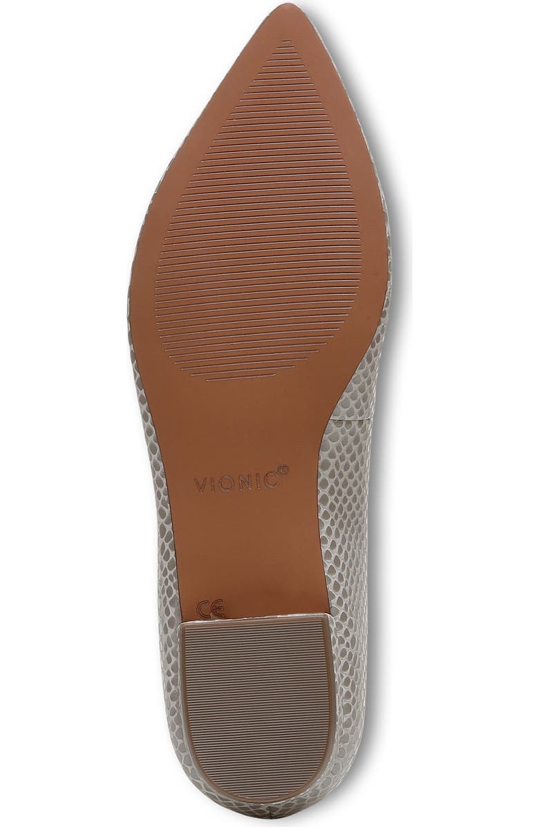 Vionic Lena Pointed Toe Flat, Alternate, color,
