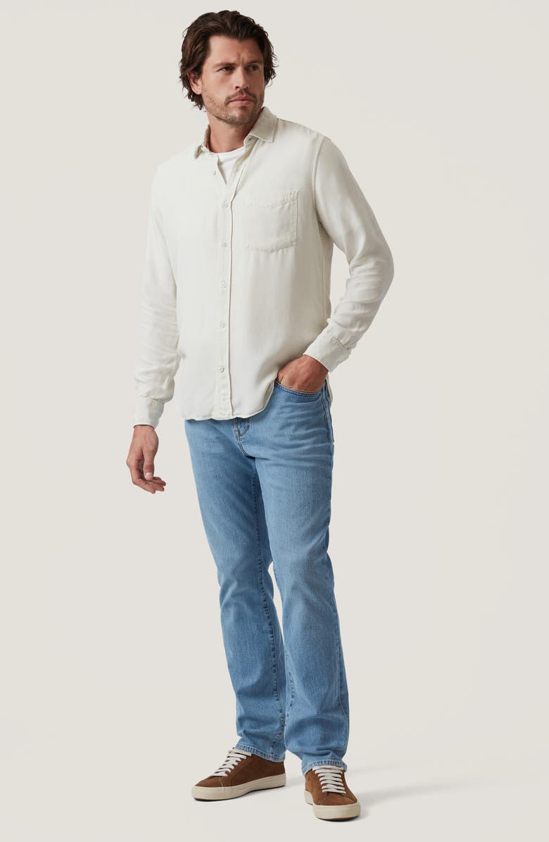 34 Heritage Tencel<sup>®</sup> Lyocell Button-Up Shirt, Alternate, color, Ivory