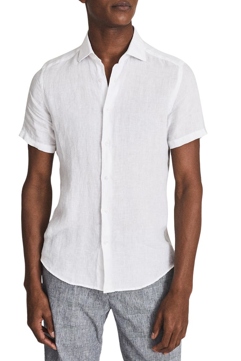 Caprice Leaf Appliqué Snap-Up Western Shirt, Main, color, WHITE