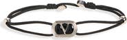 Valentino Men's Oval Cord Bracelet