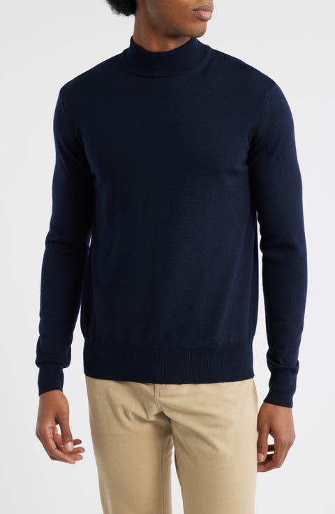 Cashwool® Mock Neck Sweater