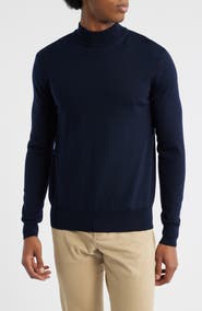 Aurélien Cashwool® Mock Neck Sweater