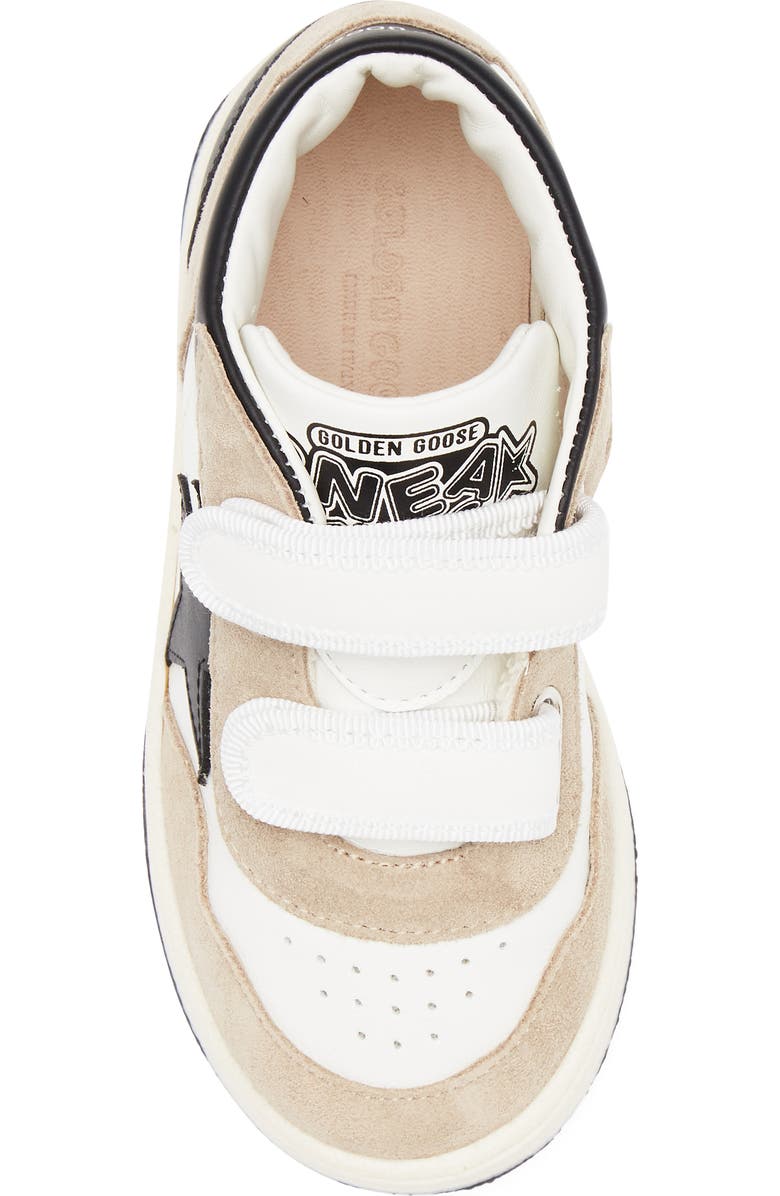 Golden Goose June Basket Mid Top Sneaker, Alternate, color, White/ Black/ Beige
