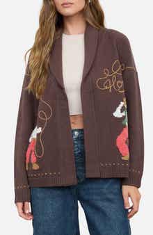 Howdy Cowboy Jacquard Cardigan