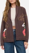 Blu Pepper Howdy Cowboy Jacquard Cardigan