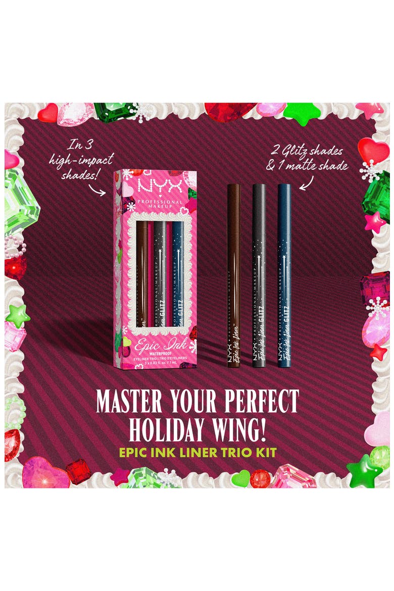 Epic Ink Waterproof Eyeliner Trio (Limited Edition), Alternate, color, NO COLOR