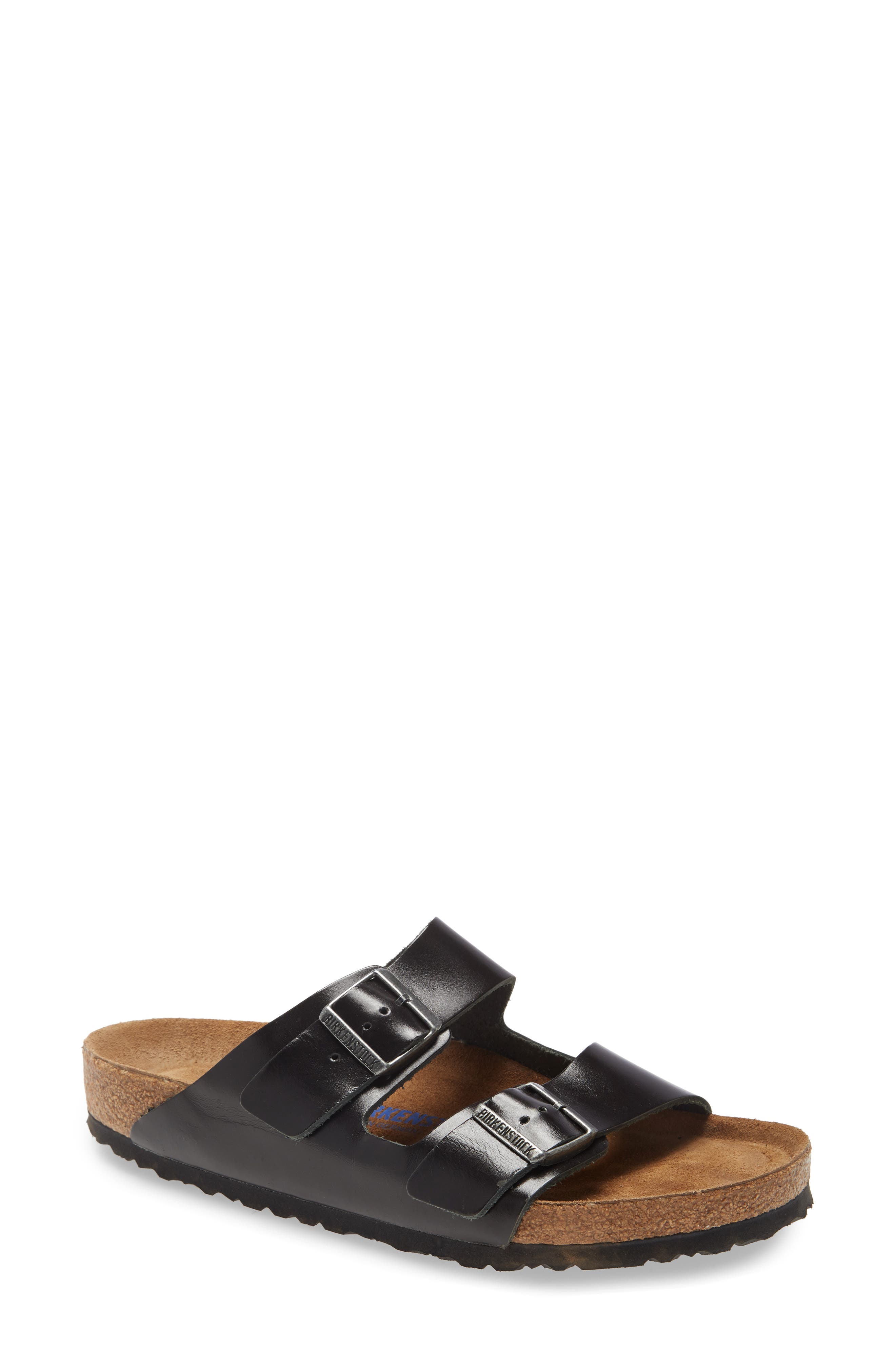 Birkenstock Arizona Soft Slide Sandal, Alternate, color, 