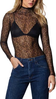 Kiki de Montparnasse Petite Fleur LS Turtleneck Top