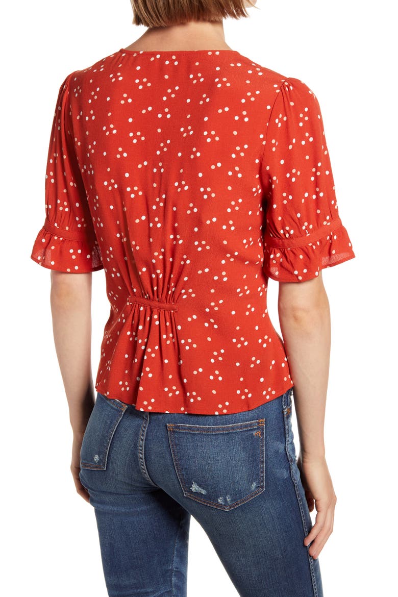 Polka Dot Daylight Top, Alternate, color, DOTTY DOT ESTRUSCAN CLAY