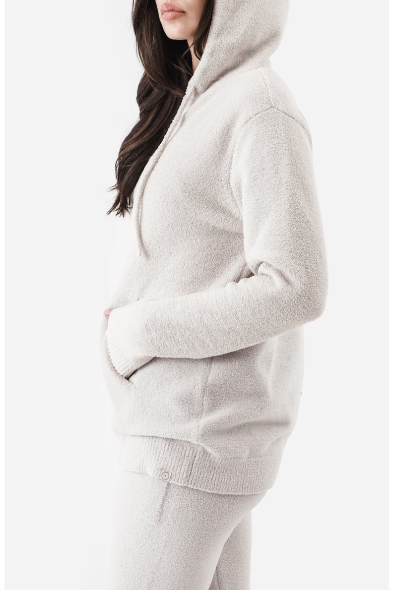 Snug Lite Hoodie, Alternate, color, BONE