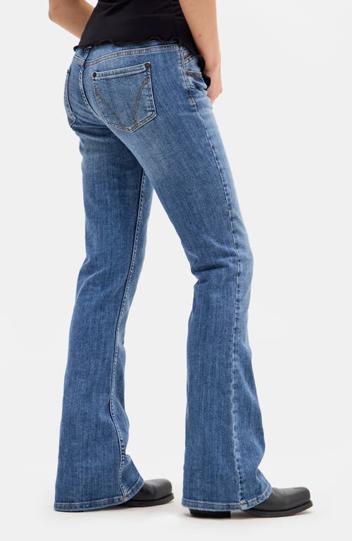 Bdg Urban Outfitters Brooke Low Rise Flare Jeans In Blue