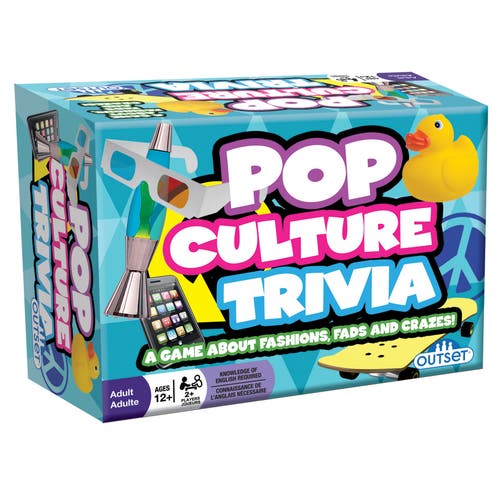 Outset Media Pop Culture Trivia Game in Multicolored 