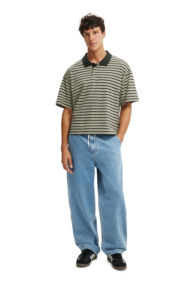 Cotton On Men's Baggy Skater Jean, Alternate, color, Verve Blue