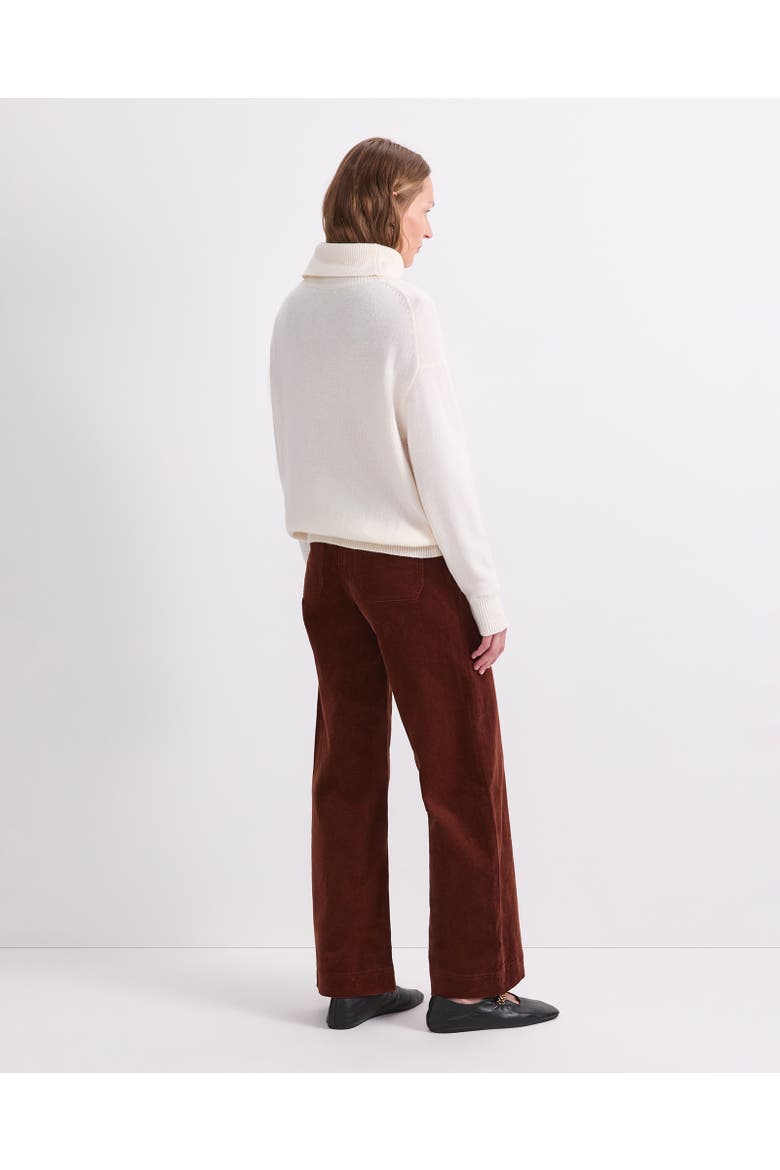 Sunshine Roll Neck Jumper, Alternate, color, Winter White
