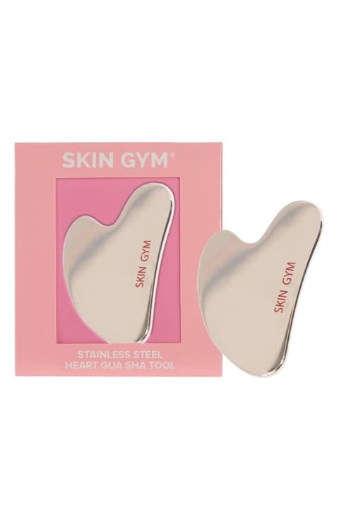 Cryo Stainless Steel Sculpty Heart Gua Sha Tool