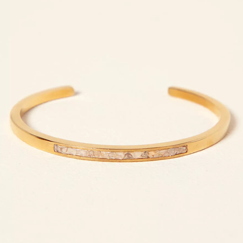 Sliced Raw Diamond Bracelet by Shana Gulati