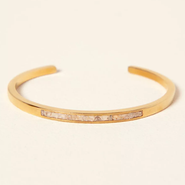 Uncommon Goods Sliced Raw Diamond Bracelet by Shana Gulati