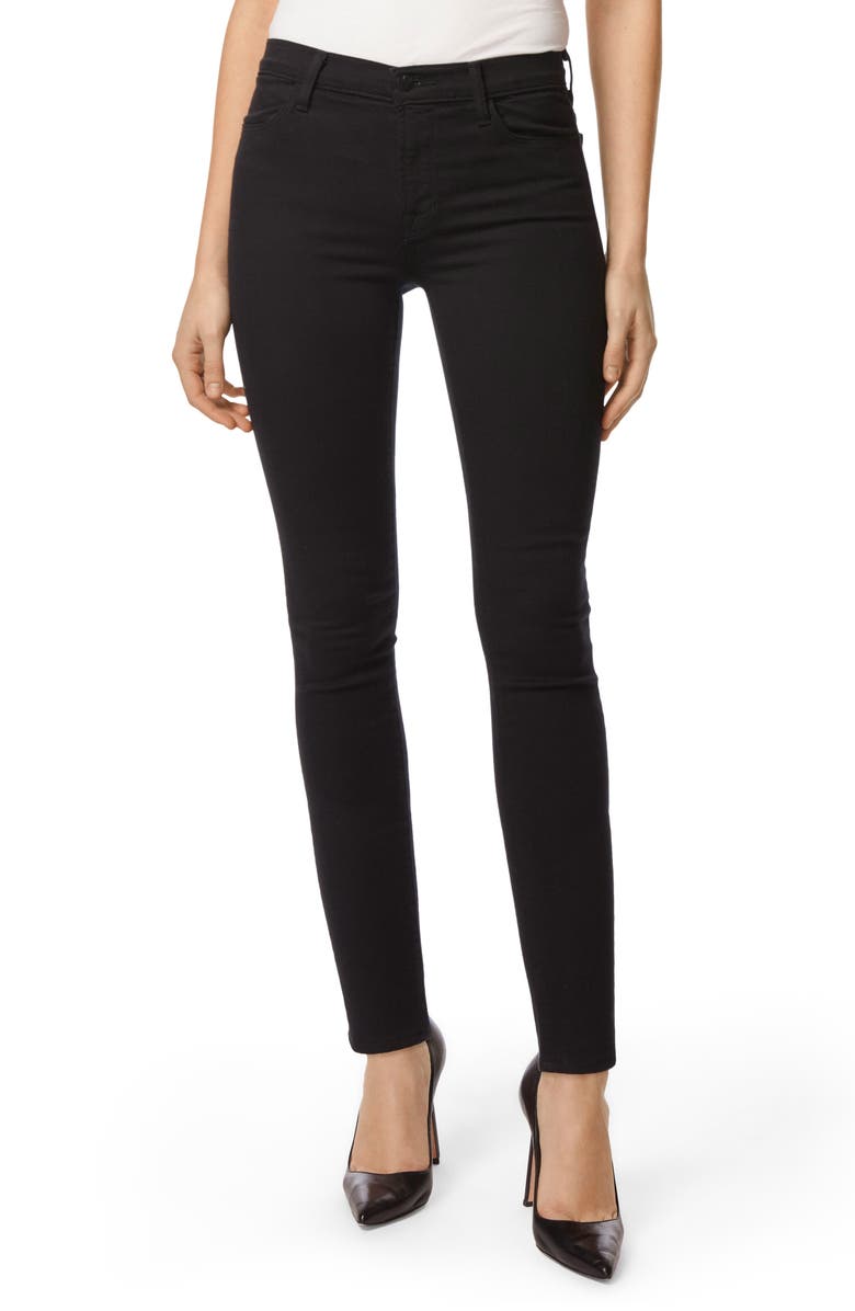 J Brand Maria High Waist Super Skinny Jeans, Main, color,