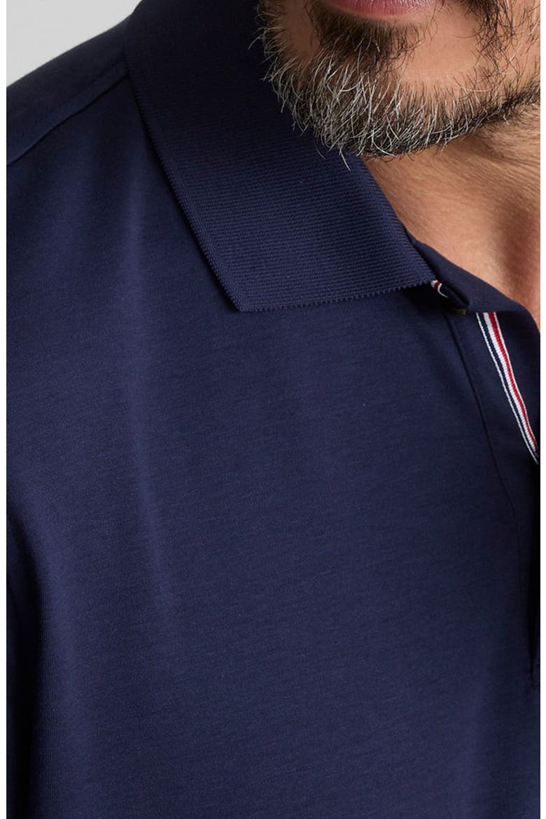 Damaschino Wrinkle Free Polo, Alternate, color, NAVY