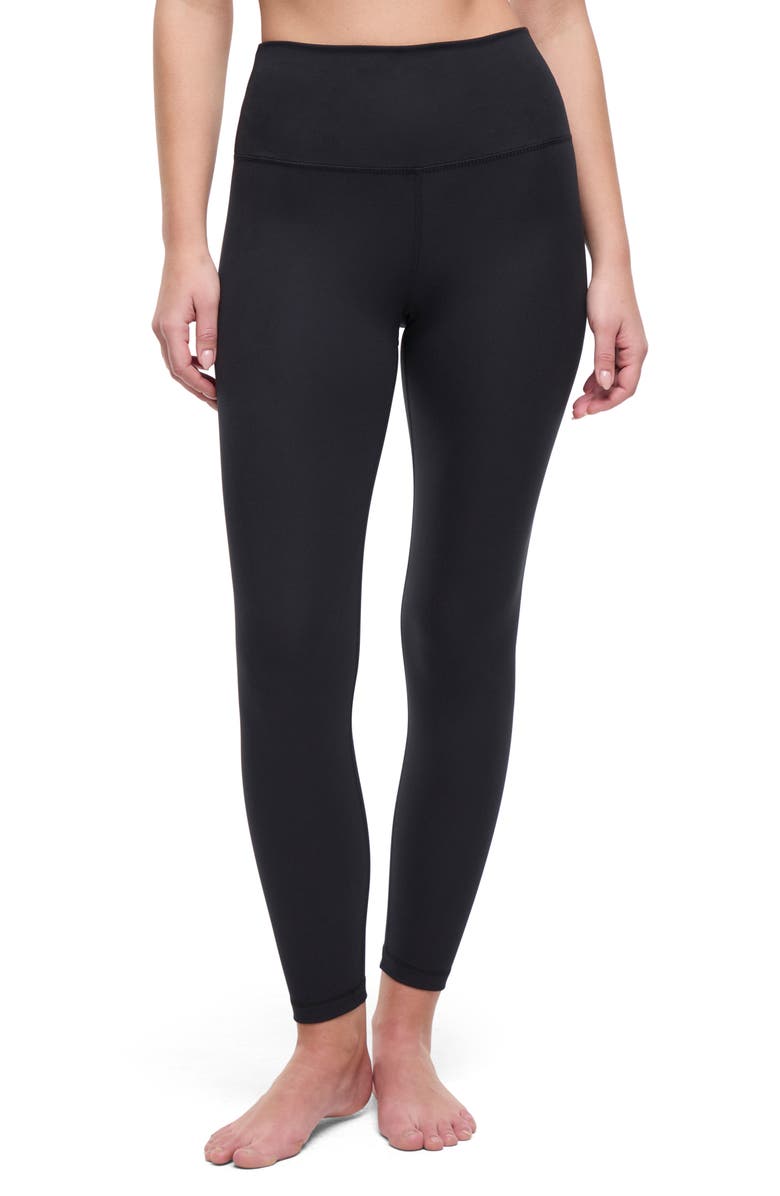 BALANCE COLLECTION 2-Pack Easy High Waist Crop Leggings, Alternate, color, Black/Wrought Iron