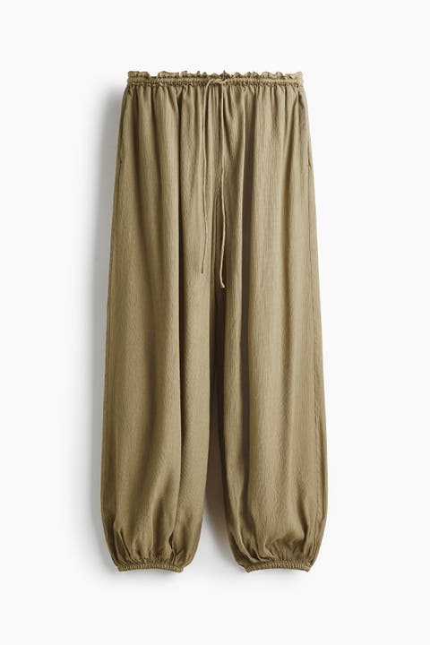 Balloon Drawstring Trousers