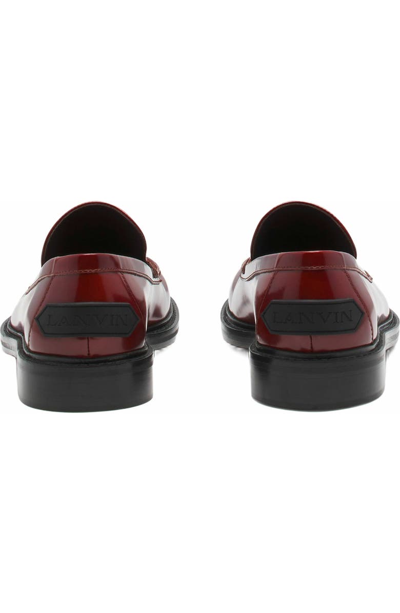 Lanvin Spinto Loafers In Smooth Leather, Alternate, color,