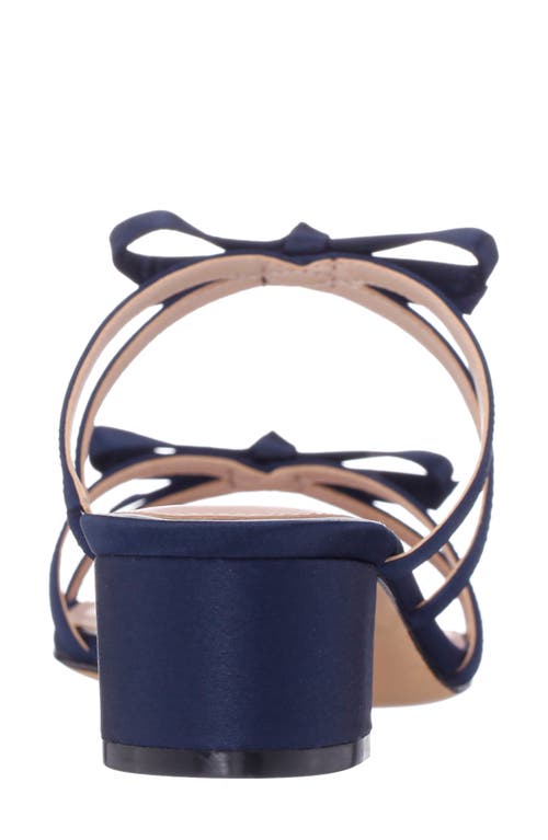 Nina Gaby Slide Sandal In New Navy