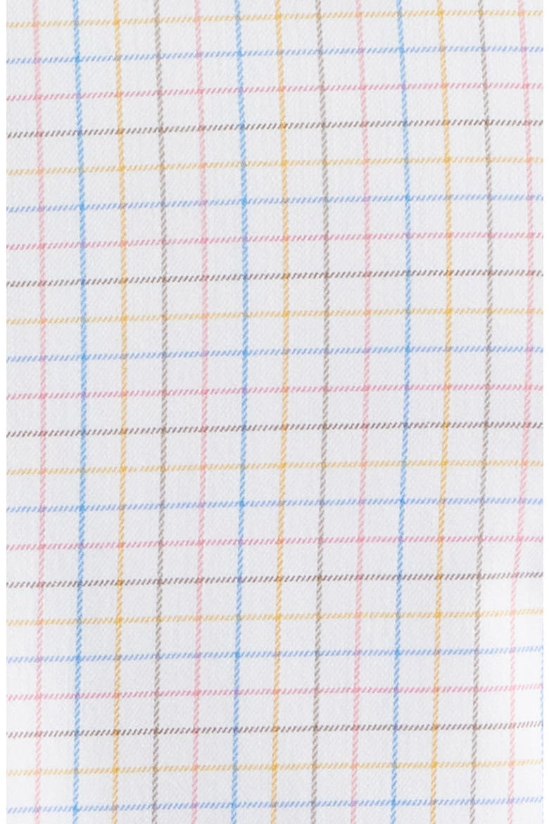 Bluffton Everyday Performance Pin Pane Button-Up Shirt, Alternate, color, PUNCH
