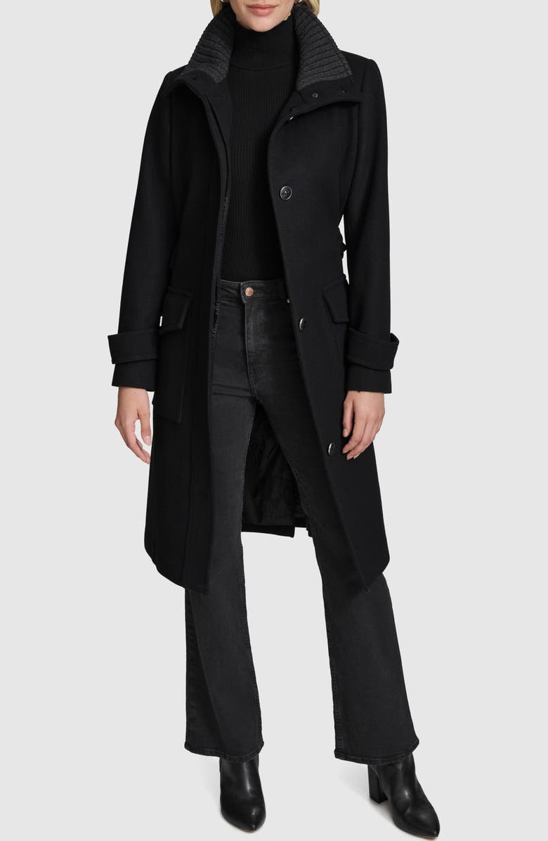 Andrew Marc Scout Wool Blend Trench Coat, Alternate, color,