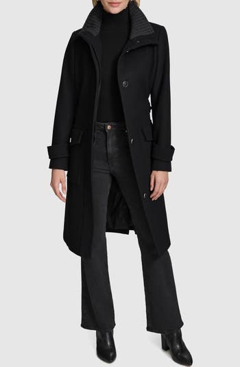 Andrew Marc Scout Wool Blend Trench Coat | Nordstrom