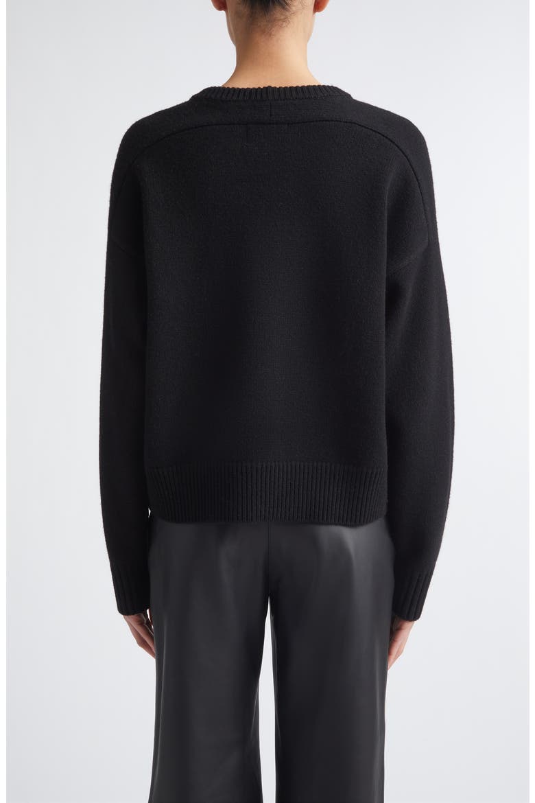 Breha Cashmere Sweater, Alternate, color, BLACK