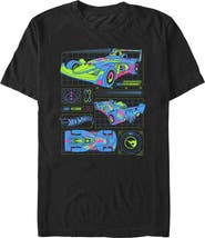 Hot Wheels Men's HW 4Trac Infinite Performance Short Sleeve Graphic T-Shirt