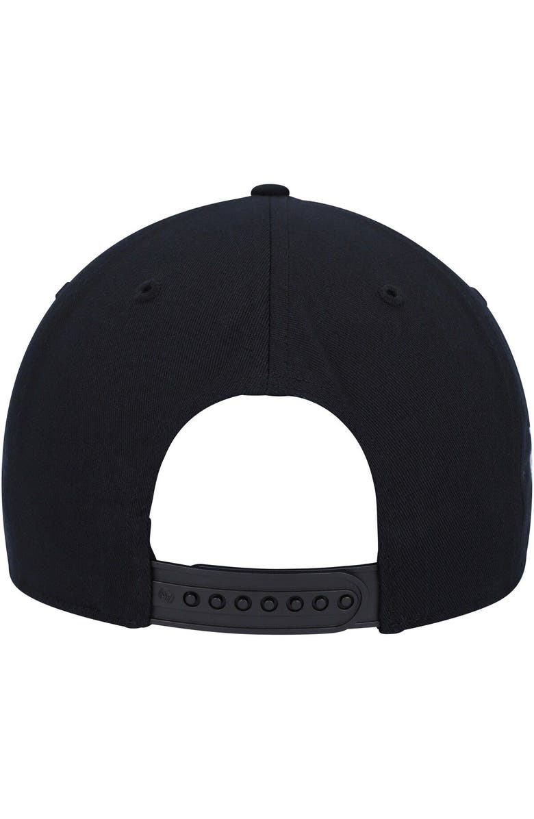 '47 Men's '47 Black Pittsburgh Penguins Block Arch Hitch Snapback Hat, Alternate, color, 