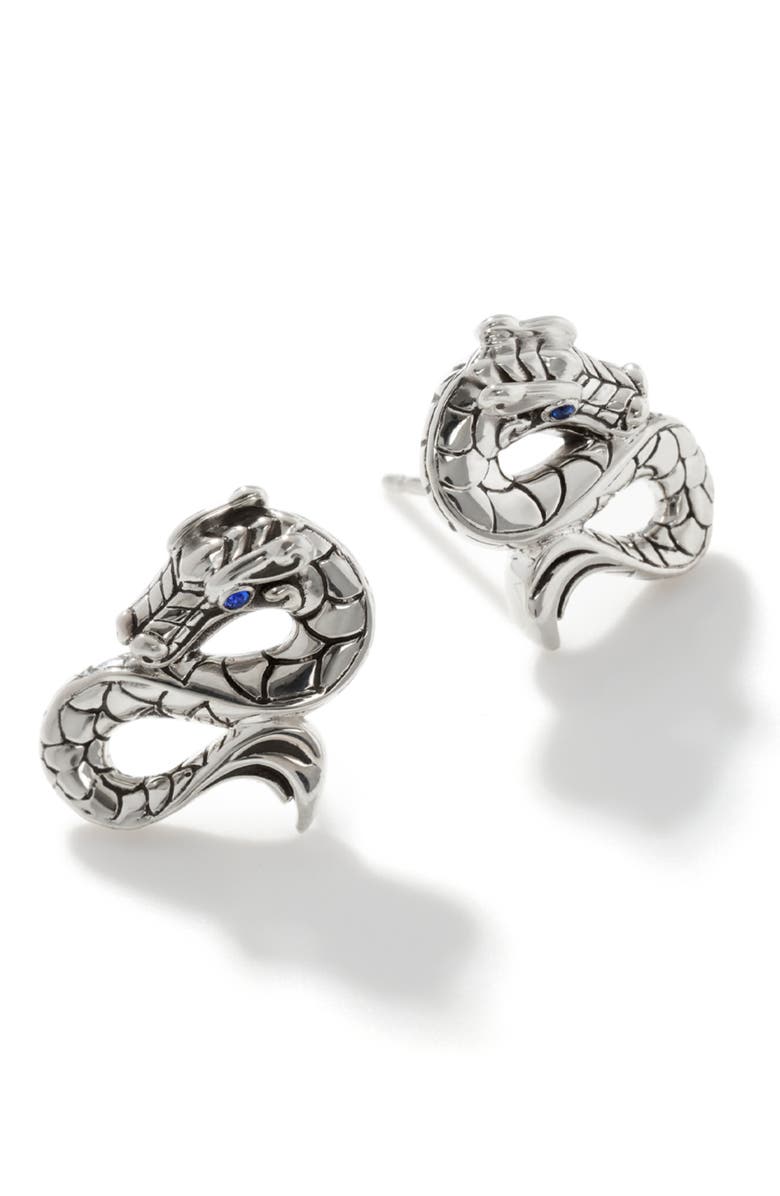 John Hardy Naga Stud Earrings, Main, color, 