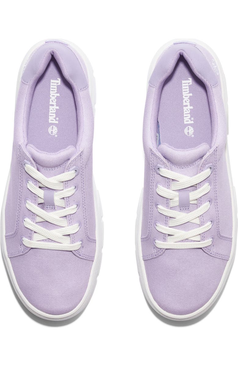Timberland Laurel Court Platform Sneaker, Alternate, color, Light Purple Canvas
